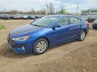 2019 Hyundai Elantra 5NPD74LF1KH496324 Lot 48864876