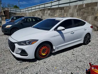 2018 Hyundai Elantra KMHD04LBXJU614095 Lot 52218556