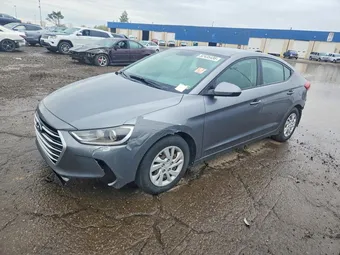 2018 Hyundai Elantra 5NPD74LF5JH260001 Lot 52435436