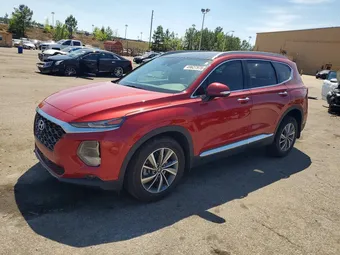 2019 Hyundai Santa Fe 5NMS53AD4KH059388 Lot 49627976