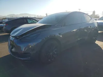 2021 Tesla Model Y Long 5YJYGDEE3MF173805 Lot 79197035