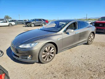 2015 Tesla Model S 5YJSA1E21FF114119 Lot 48794976