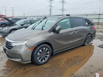 2022 Honda Odyssey 5FNRL6H76NB046993 Lot 48493246
