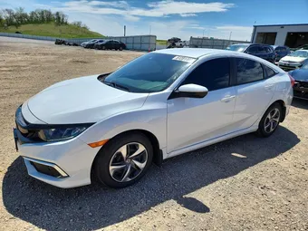 2020 Honda Civic 2HGFC2F62LH595346 Lot 51201406