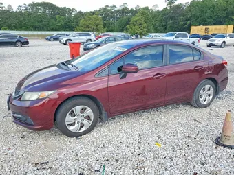 2015 Honda Civic 19XFB2F54FE101044 Lot 49829366