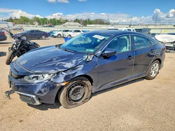 2020 Honda Civic 2HGFC2F6XLH546184 Lot 50165296
