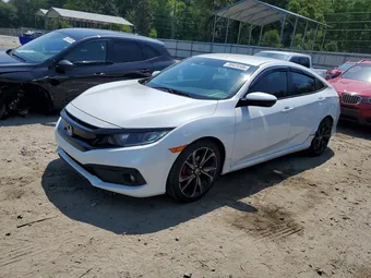 2019 Honda Civic 2HGFC2F82KH583472 Lot 50428586