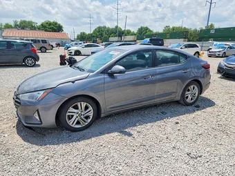 2019 Hyundai Elantra 5NPD84LF3KH485564 Lot 54382636
