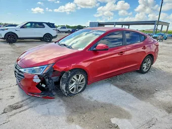 2019 Hyundai Elantra 5NPD84LF2KH431561 Lot 53992376