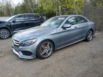 2015 Mercedes-Benz C-Class 55SWF4KB1FU045410 Lot 52834996