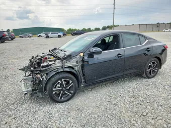 2025 Nissan Sentra 3N1AB8CV2SY376330 Lot 50747896