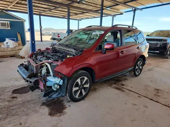 2018 Subaru Forester JF2SJAGC7JH608484 Lot 51672096