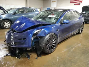 2023 Tesla Model 3 5YJ3E1EC4PF669214 Lot 48129096