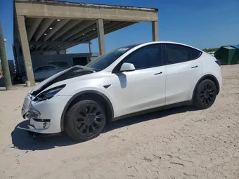 2021 Tesla Model Y Long 5YJYGDEE9MF303800 Lot 47364396