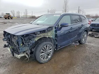 2021 Toyota Highlander Hybrid 5TDEBRCHXMS031975 Lot 49461376