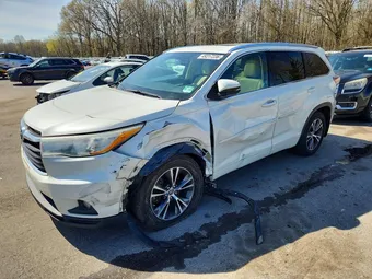 2016 Toyota Highlander 5TDJKRFH7GS505587 Lot 49317236