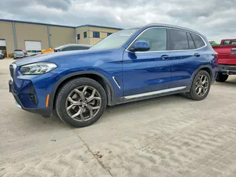 2022 BMW X3 5UX53DP04N9K76905 Lot 50548596
