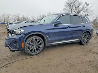 2022 BMW X3 5UX53DP01N9M75975 Lot 77463235