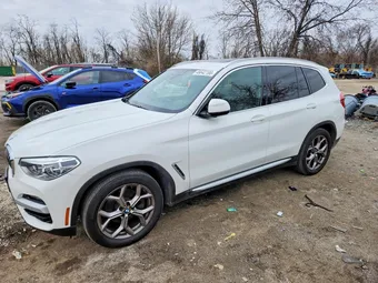 2021 BMW X3 5UXTY5C00M9F64877 Lot 46642186