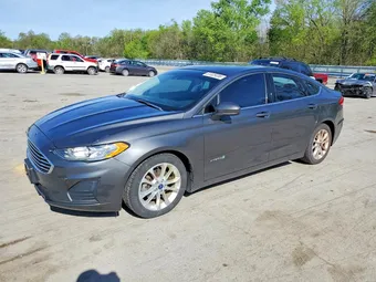2019 Ford Fusion 3FA6P0LUXKR108848 Lot 51025036