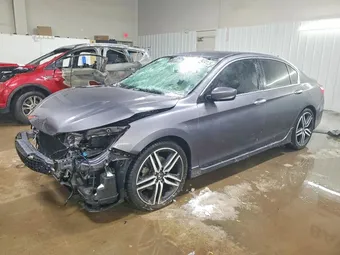 2017 Honda Accord 1HGCR2F50HA260374 Lot 74424185