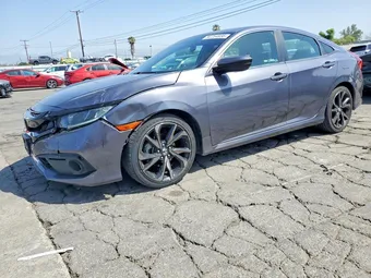 2020 Honda Civic 2HGFC2F82LH581562 Lot 50254856