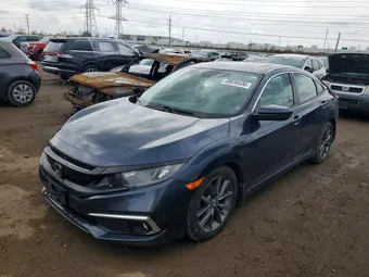 2020 Honda Civic 19XFC1F3XLE002276 Lot 49935436