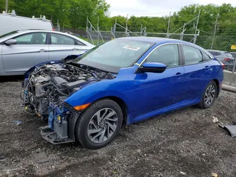 2018 Honda Civic 2HGFC2F74JH565142 Lot 51084056