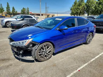 2020 Hyundai Elantra KMHD04LB8LU993519 Lot 53970866