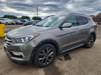 2018 Hyundai Santa Fe 5XYZWDLA7JG537817 Lot 48332956