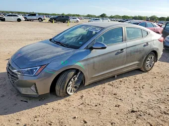 2019 Hyundai Elantra KMHD74LF1KU791036 Lot 49107956