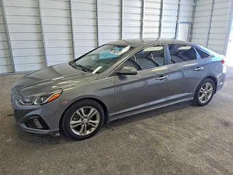 2019 Hyundai Sonata 5NPE34AF6KH802792 Lot 50718516