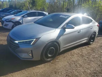 2020 Hyundai Elantra KMHD84LF0LU029153 Lot 53347996