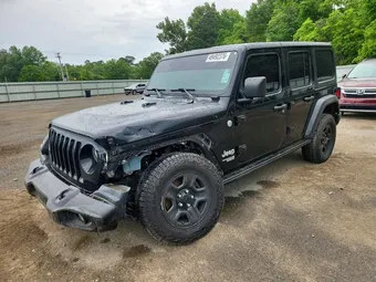 2018 Jeep Wrangler 1C4HJXDNXJW295119 Lot 49492376