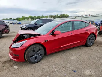 2021 Tesla Model 3 5YJ3E1EA4MF076978 Lot 52767276