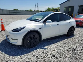 2021 Tesla Model Y Long 5YJYGDEE2MF069886 Lot 52138316