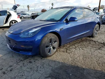 2022 Tesla Model 3 5YJ3E1EA7NF359828 Lot 99782935