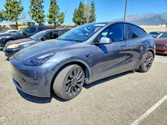 2020 Tesla Model Y 5YJYGDEF5LF057206 Lot 53661476