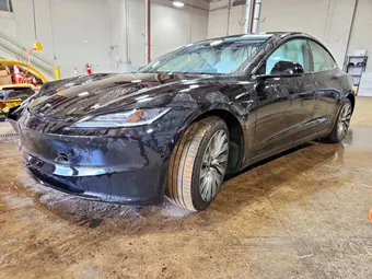 2024 Tesla Model 3 5YJ3E1EB2RF754675 Lot 52068686