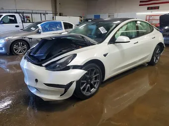 2021 Tesla Model 3 5YJ3E1EB2MF054874 Lot 48248046