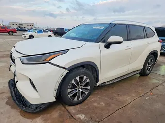 2021 Toyota Highlander 5TDGZRAH4MS529242 Lot 75875905