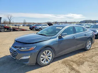 2021 Chevrolet Malibu 1G1ZD5ST4MF007268 Lot 48634856