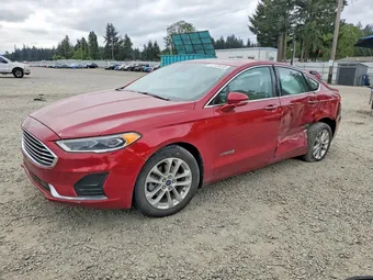 2019 Ford Fusion 3FA6P0MU7KR265607 Lot 52438836