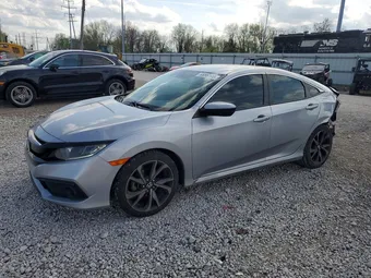 2021 Honda Civic 2HGFC2F81MH553298 Lot 50099196