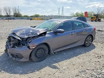2018 Honda Civic 19XFC2F74JE003087 Lot 49775316