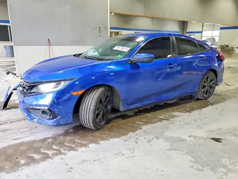 2021 Honda Civic 19XFC2F82ME202510 Lot 76174915