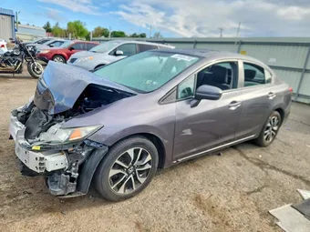 2015 Honda Civic 2HGFB2F82FH552246 Lot 50464786