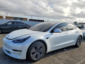 2022 Tesla Model 3 5YJ3E1EA6NF355883 Lot 50519746