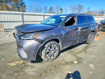 2021 Toyota Highlander 5TDGZRAH4MS529144 Lot 76175355