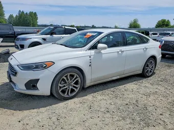 2019 Ford Fusion 3FA6P0CDXKR117615 Lot 76160285